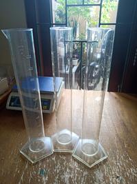 Gambar Tabung Gelas Ukur PMP 1 Liter Vitlab Untuk Test Density Bahan Bakar dari Cheap Lab undefined 3 Tokopedia