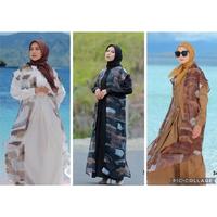 Gambar Baju Gamis Kaftan Wanita Terkini Modern Deenay Siera Boleh Tawar Tipis - White dari PACOL GOANG GROSIR undefined 1 Tokopedia