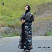 Gambar Baju Gamis Kaftan Wanita Terkini Modern Deenay Siera Boleh Tawar Tipis - White dari PACOL GOANG GROSIR undefined 4 Tokopedia