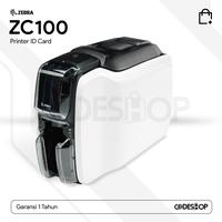 Gambar Printer ID Card Zebra ZC100 Single Side Cetak Kartu PVC 300 dpi USB dari Codeshop Surabaya Barat undefined 1 Tokopedia
