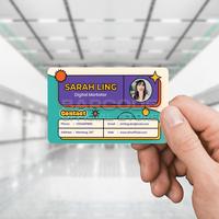 Gambar Cetak Preprinted ID Card Kartu Anggota Perusahaan PVC Tebal dari Barcode Store Solutions undefined 5 Tokopedia
