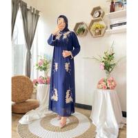 Gambar Baju Gamis Kaftan Wanita Terkini Modern Arabella Kafta Mewah Pesta - Grey dari PACOL GOANG GROSIR undefined 5 Tokopedia