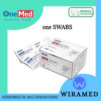 Gambar One Swabs Kapas Alkohol onemed Alcohol Swab Alcohol 70% dari WiraMedikalStore undefined 1 Tokopedia