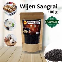 Gambar Wijen hitam sangrai 100 Wijen hitam Biji wijen hitam Black sesame seed dari STAR888id undefined 1 Tokopedia