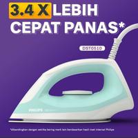 Gambar Setrika Philips DST0510/70 DST 0510 Gosokan Baju Strikaan dari tokokudewi undefined 3 Tokopedia