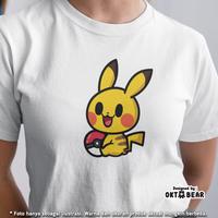 Gambar [Print-By-Order] Kaos Chibi Pokemon Seri 1 - Pikachu, S dari Oktobear undefined 4 Tokopedia