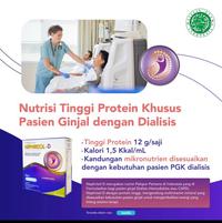 Gambar NEPHRISOL D - Nutrisi Tinggi Protein Pasien Ginjal Kronik HD / CAPD - Vanila dari Online Susu undefined 2 Tokopedia