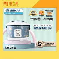 Gambar SEKAI CMW 518 GREY - RICE COM 1.8 LTR - Abu-abu dari Metron Elektronika undefined 2 Tokopedia