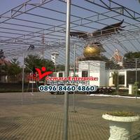 Gambar Rangka tenda pesta hajatan 10 x 10m dari CEMARAENTERPRISE undefined 2 Tokopedia