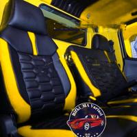 Gambar sarung jok mobil dyna 130 HT / cover jok mobil truk Dyna 130 variasi - Merah dari Rifki MA Variasi undefined 5 Tokopedia