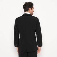 Gambar Wayne Carter Jas Pria Hitam Slimfit Kancing Dua HT01 - Hitam, XS dari Jas House Official undefined 4 Tokopedia
