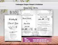 Gambar undangan pernikahan unik dan elegan - B8 dari Undangankreasi undefined 3 Tokopedia