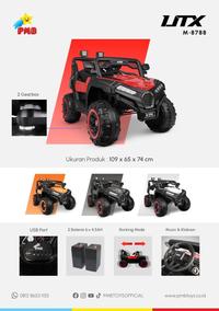 Gambar MOBIL AKI PMB 8788 UTX - Abu-abu dari YAKIN BICYCLE undefined 2 Tokopedia