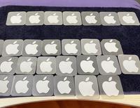 Gambar Apple Stiker Original iPhone Macbook iPad Koleksi Warna Space Grey & Rose Gold Bawaan iPhone Mini Reguler Pro Max Series dari felmjshop undefined 2 Tokopedia