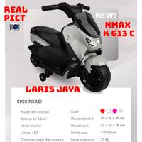 Gambar motoran aki anak nmax pmb k613c motor aki nmax new motor aki anak nmax - pink dari LARIS JAYA SEPEDA undefined 2 Tokopedia