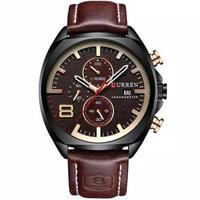 Gambar jam tangan pria curren 8324 original crono aktif anti air tali kulit - Hitam silver, All Size dari areabelanja76 undefined 4 Tokopedia