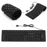 Gambar Keyboard Flexible Kabel USB Bahan Karet Anti Air For Laptop PC dari Laptopku-Malang undefined 3 Tokopedia