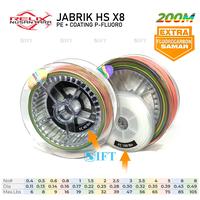 Gambar Senar PE Relix Nusantara JABRIK HS X8 | 200m 300m | Braid - 0.13/8lb 200m dari IFT Store undefined 2 Tokopedia