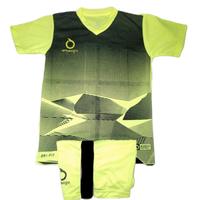 Gambar Jersey Baju olahraga SETELAN bola baju sepak baju FUTSAL anak -anak - hitam Lis biru, M dari alif sport 755 undefined 3 Tokopedia