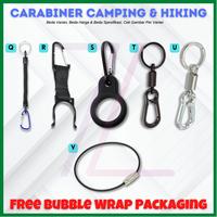 Gambar Carabiner / Karabiner / Carabiner Gantungan Kunci Camping Hiking dari ZigZag-Store undefined 3 Tokopedia