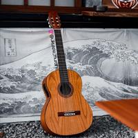 Gambar GITAR KLASIK BULAT NYLON PEMULA BONUS LENGKAP FULLSET! - Akustik FULLSET dari officialukulelemurah undefined 5 Tokopedia