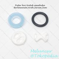 Gambar Jantung Karet Keramik Servis keran air menetes seal netes ceramic part - Merah dari Meluncur Tokopedia undefined 3 Tokopedia