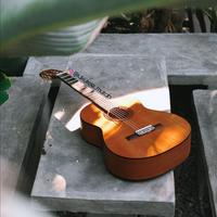 Gambar GITAR KLASIK CUTWAY NYLON UNTUK PEMULA BONUS LENGKAP FULLSET! - Akustik FULLSET dari officialukulelemurah undefined 5 Tokopedia