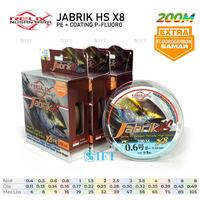 Gambar Senar PE Relix Nusantara JABRIK HS X8 | 200m 300m | Braid - 0.13/8lb 200m dari IFT Store undefined 5 Tokopedia