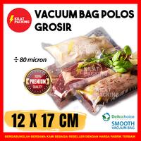 Gambar PLASTIK VACUUM VACUM VAKUM BAG SEALER MAKANAN POLOS DELKO 12x17 SATUAN dari kilat packing undefined 1 Tokopedia