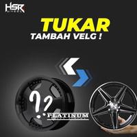 Gambar VELG RACING RING 15 VELG AVANZA XENIA CALYA SIGRA CITY HSR TYPE MORI dari HSR WHEEL PLATINUM TYRES & RIM undefined 2 Tokopedia