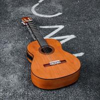Gambar GITAR KLASIK BULAT NYLON PEMULA BONUS LENGKAP FULLSET! - Akustik FULLSET dari officialukulelemurah undefined 1 Tokopedia