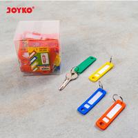 Gambar Gantungan Kunci Joyko BISA TULIS NAMA Key Ring Joyko Label Plastik - KR-8, WARNA RANDOM dari Raja Stationery undefined 5 Tokopedia