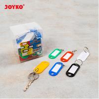 Gambar Gantungan Kunci Joyko BISA TULIS NAMA Key Ring Joyko Label Plastik - KR-8, WARNA RANDOM dari Raja Stationery undefined 4 Tokopedia