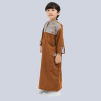 Gambar Baju Jubah Anak Laki Laki Gamis Anak Cowok Modern Lengan Tiga Perempat - Putih, 10 dari Shadilife undefined 5 Tokopedia