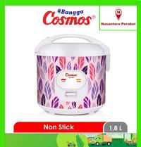 Gambar COSMOS CRJ-323 s Magic Com / Rice Cooker 1,8 Liter 3in1 (Anti Lengket) - Ungu (323s SSV) dari Sinar Jaya Kebayoran undefined 1 Tokopedia