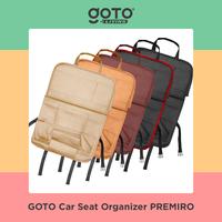 Gambar Goto Premiro Car Seat Organizer Leather Tas Jok Kursi Mobil Meja Kulit - Jet Black dari Goto.Indonesia undefined 3 Tokopedia