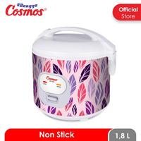 Gambar COSMOS CRJ-323 s Magic Com / Rice Cooker 1,8 Liter 3in1 (Anti Lengket) - Ungu (323s SSV) dari Sinar Jaya Kebayoran undefined 3 Tokopedia