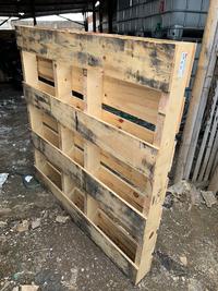 Gambar PALET kayu bekas berkualitas ukuran 114cm x 114cm x 11cm palet kayu dari CIPTA BERKAH MANDIRI undefined 4 Tokopedia