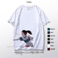Gambar Kaos couple pasangan pacar anime cowok cewek big size lengan pendek dari Dominicproduct undefined 3 Tokopedia