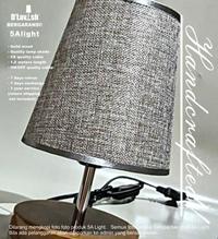 Gambar D'Lavish Bali Wood - Lampu Meja Hias/Nakas/Tidur Tinggi 27 cm Bahan Kayu Solid Finishing Bagus Bebas Rayap Cocok Untuk Kamar Tidur Ruang Makan Ruang Tamu Ruang Kerja Butik Café Hadiah Ulang Tahun Pernikahan Rumah Baru Anak Orang Tua dari 5alight undefined 4 Tokopedia
