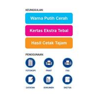 Gambar Kertas HVS Sinar Dunia SIDU A4 80 Gram dari central game manado undefined 4 Tokopedia