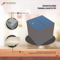Gambar ICE BIN CUSTOM STAINLESS UKURAN 40 X 40 X 40 CM TEBAL 1,2 MM dari Jaya Agung Mesin_NEW undefined 1 Tokopedia