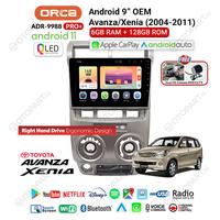 Gambar Headunit Android CarPlay 9 inch ORCA PRO PLUS Avanza/Xenia 2004-2011 dari Juragan Damper undefined 1 Tokopedia