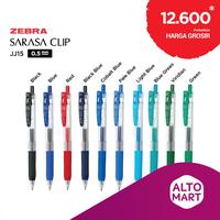 Gambar ZEBRA SARASA CLIP JJ15 Gel Pen 0.5 mm - Blueblack dari Alto Mart undefined 1 Tokopedia