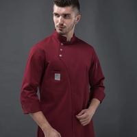 Gambar ARR SANJAYA 022 Sragam Restoran Baju Koki Chef Jacket  Atasan Safety Wearpack Panjang Pria Wanita - Hitam, XXL dari ARR SANJAYA undefined 4 Tokopedia