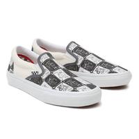Gambar Vans Skate Slip On Daniel Johnston Raven Black - 40 dari Sneakers&#39;Addict undefined 2 Tokopedia