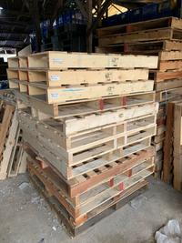 Gambar PALET kayu bekas berkualitas ukuran 114cm x 114cm x 11cm palet kayu dari CIPTA BERKAH MANDIRI undefined 2 Tokopedia