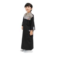 Gambar Baju Jubah Anak Laki Laki Gamis Anak Cowok Modern Lengan Tiga Perempat - Putih, 10 dari Shadilife undefined 3 Tokopedia