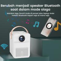 Gambar X8 Mini Portable Proyektor Home untuk Android WiFi LED Rumah Projector - X8 Mini, +100 inch Layar dari GEARELEC AUTO undefined 3 Tokopedia