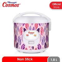 Gambar COSMOS CRJ-323 s Magic Com / Rice Cooker 1,8 Liter 3in1 (Anti Lengket) - Ungu (323s SSV) dari Sinar Jaya Kebayoran undefined 2 Tokopedia